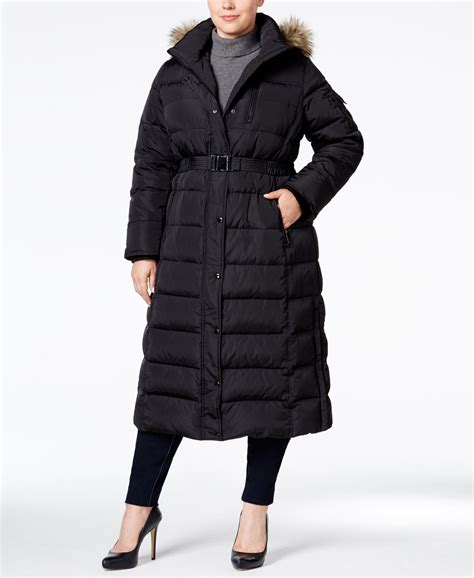 michael kors winter coat plus size|Michael Kors winter coats sale.